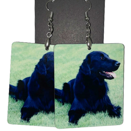 Personalized Dog Photo Earrings