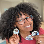 Load image into Gallery viewer, Personalized Photo Earrings

